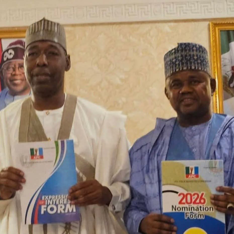 Zulum Backs Mustapha Gubio for 2027 Governorship Race